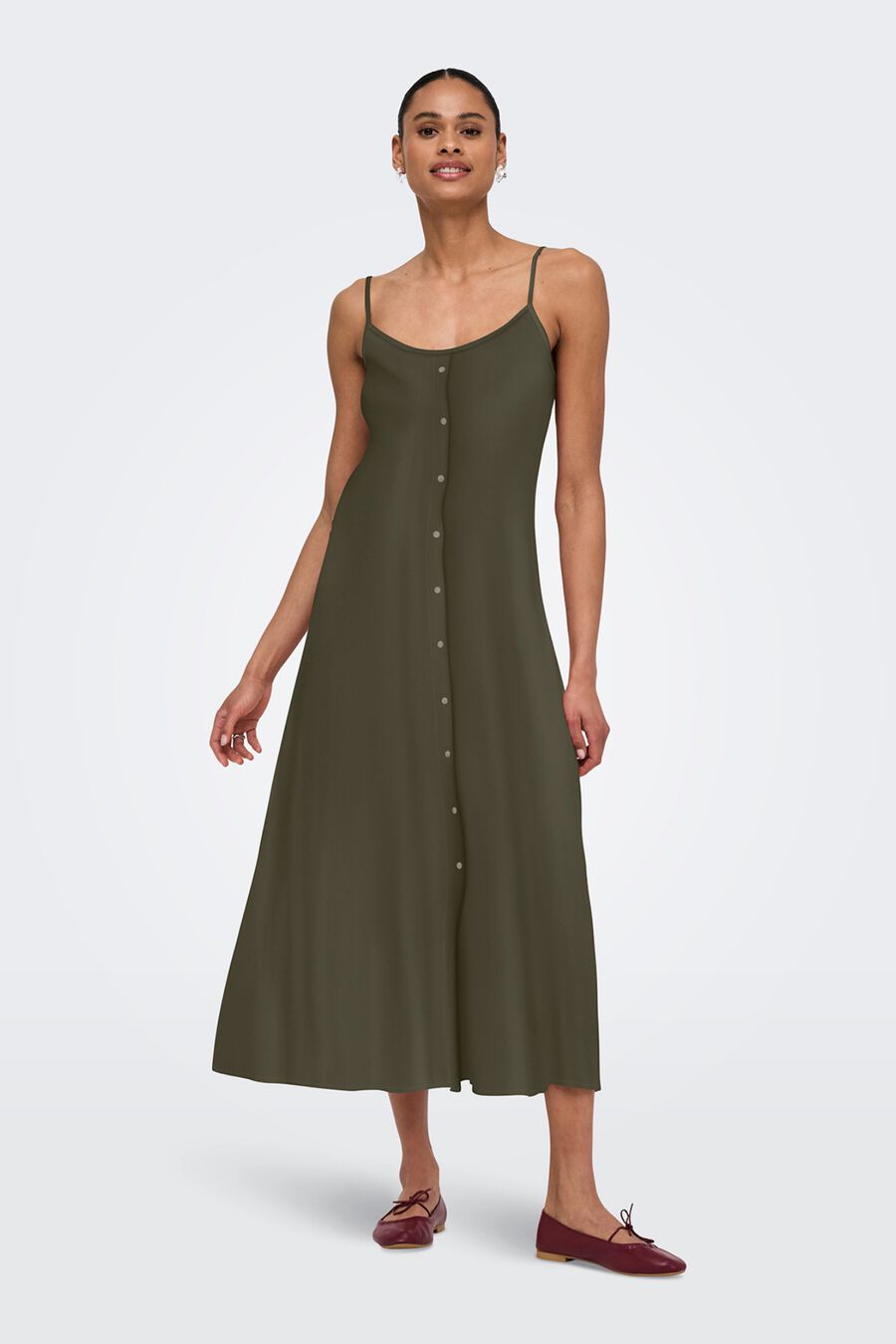 Vestido largo tirantes