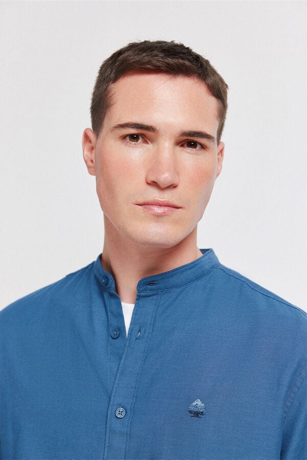 Springfield Structured shirt blue