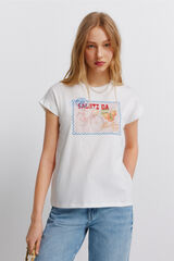 Springfield Printed short sleeve T-shirt printed