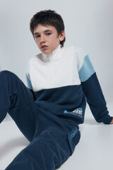 Springfield Kids Moletom Trucker Sweatshirt azul