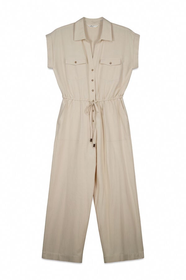 Springfield Jumpsuit with pockets nude