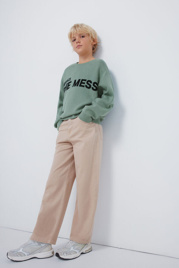 Springfield Kids Jersey "The mess" niño verde