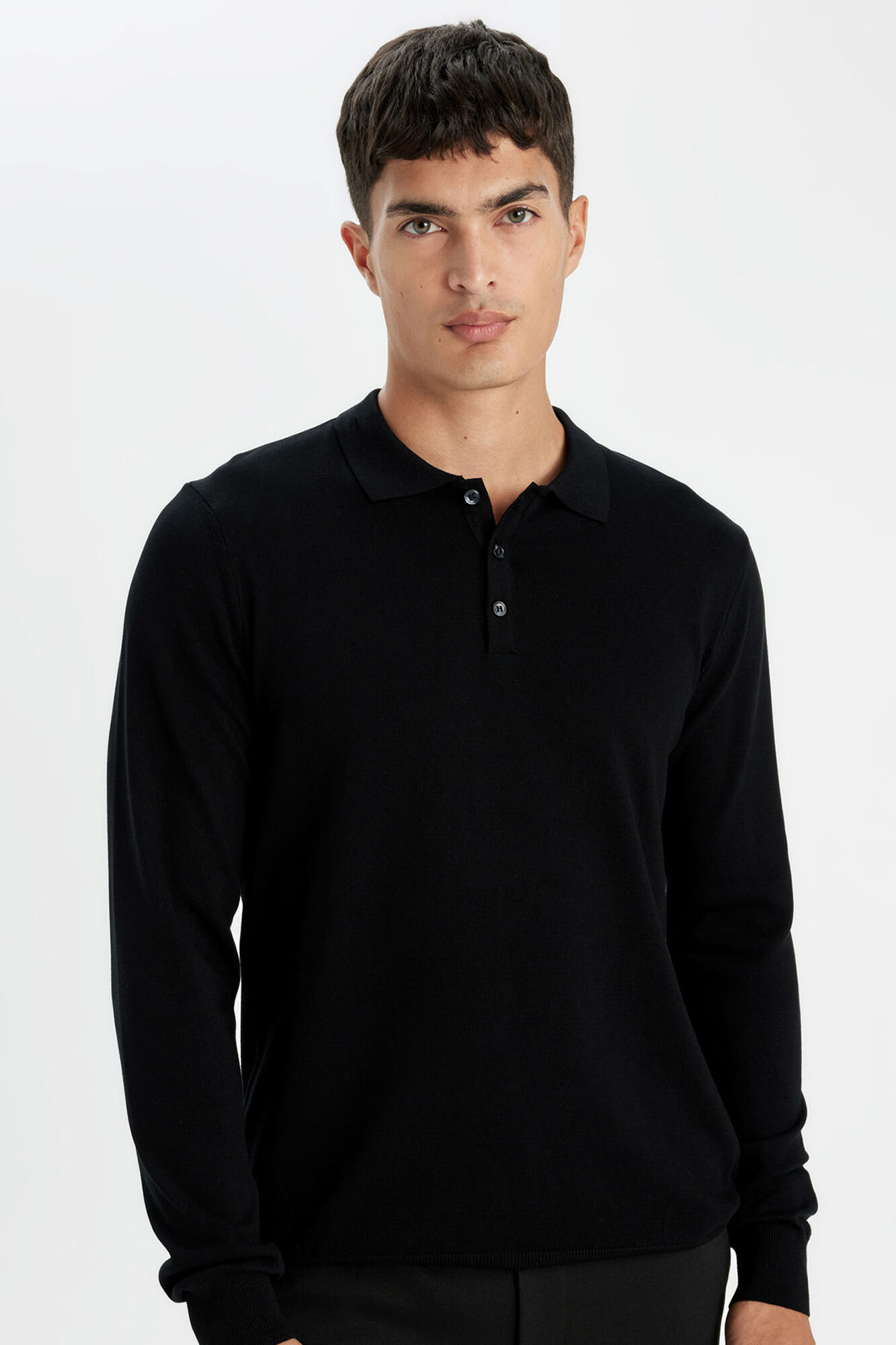 DeFacto Jersey de cuello polo