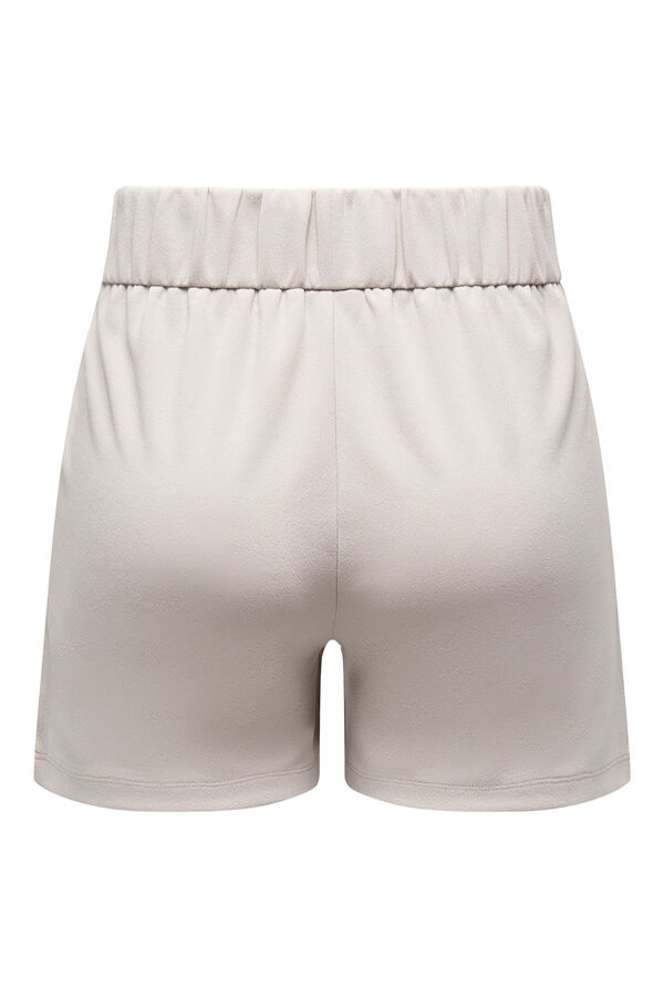 JDY Short de pinzas gris