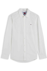 Tommy Jeans Camisa regular de popelina