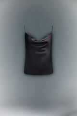 High Spirits Blusa Midnight Bloom preto