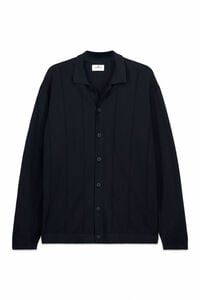 Springfield Casaco de malha com bot&otilde;es gola polo