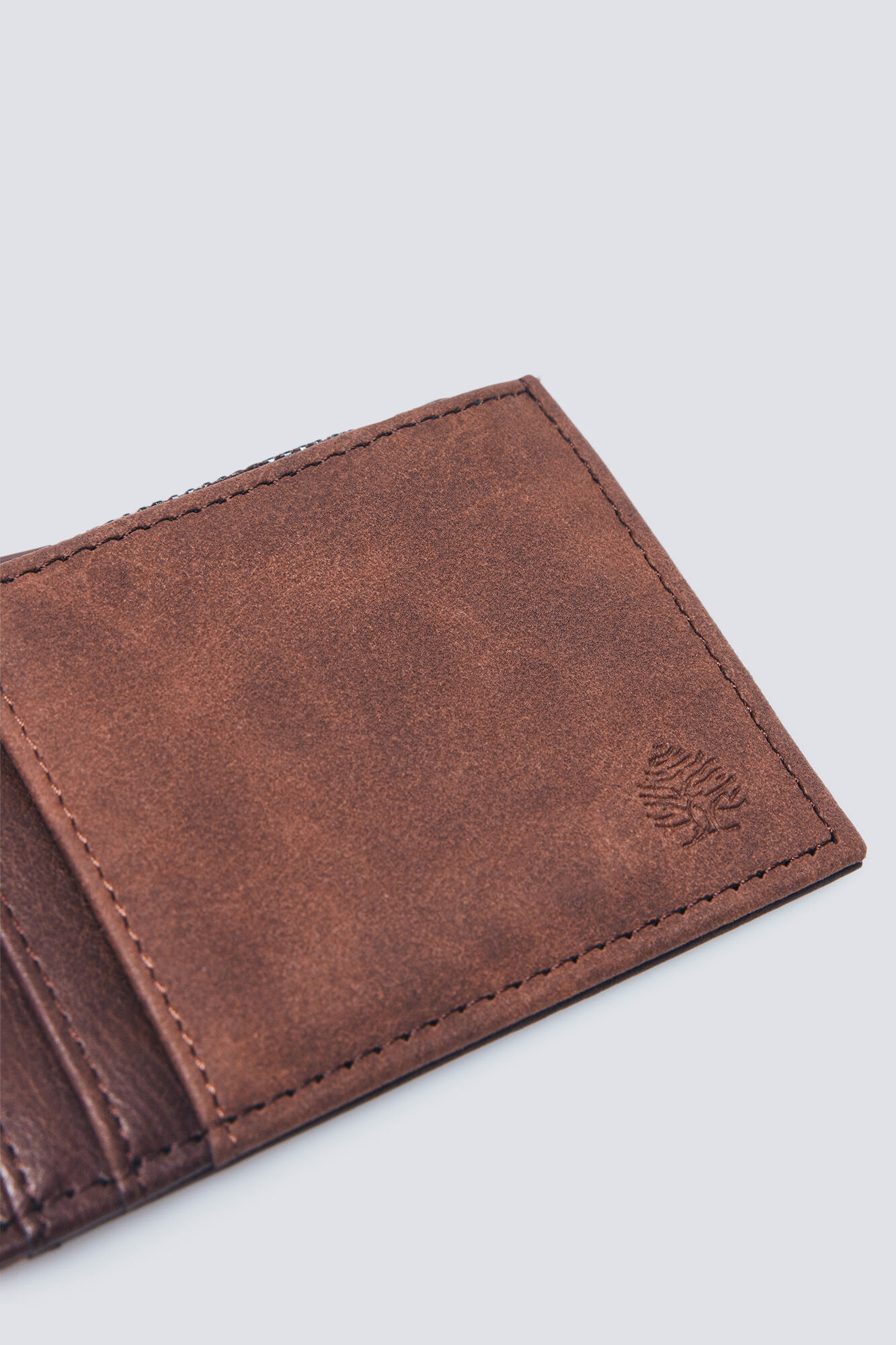 Springfield Monedero tarjetero efecto piel bicolor