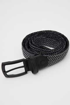 Springfield Elastic braided belt black