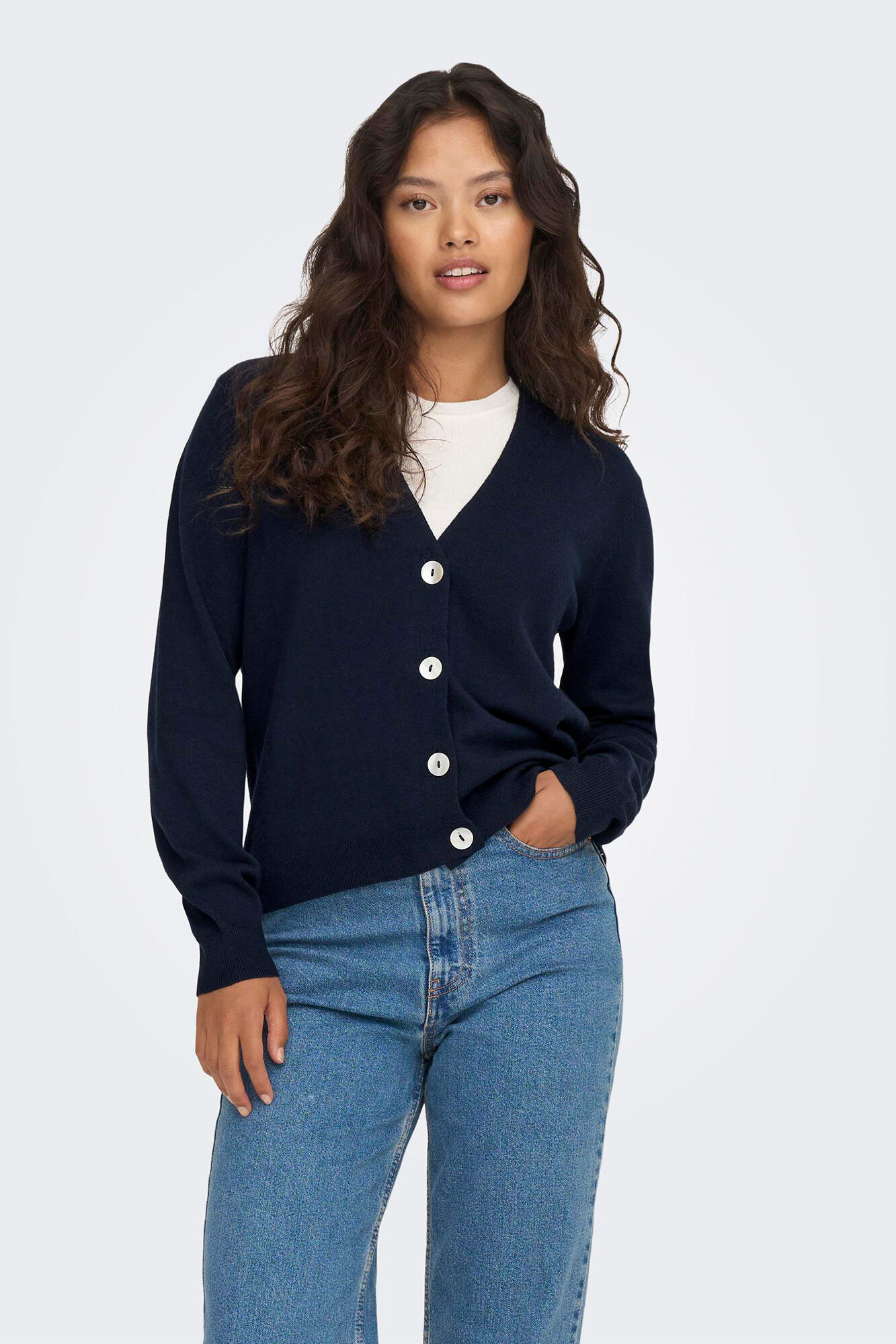 Springfield Cardigan Long À Rayures Chandail Femme