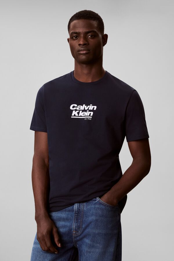 Calvin Klein Graphic T-shirt blue