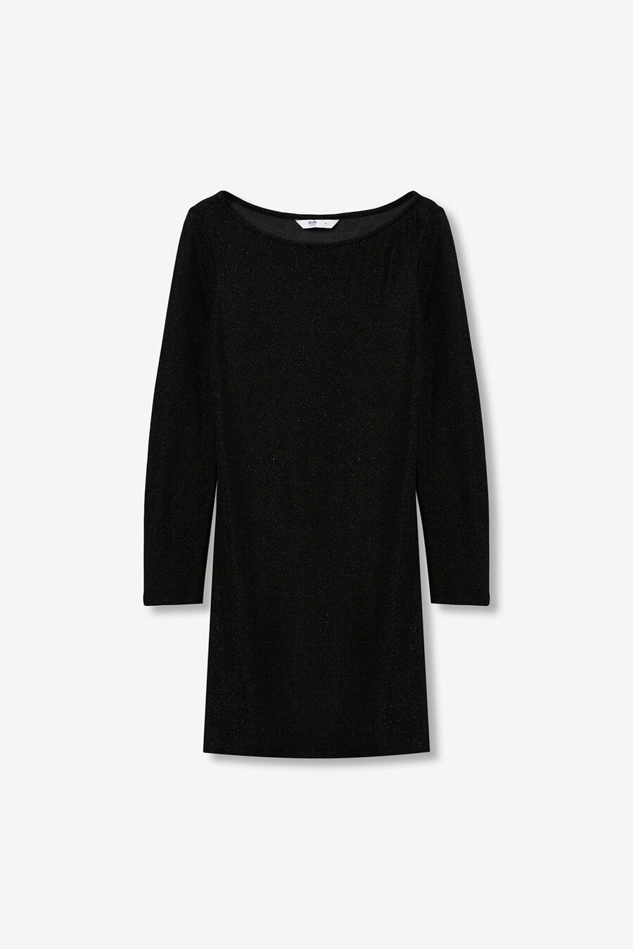 Vestido metálico con espalda abierta