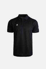 Izas Lille for men buttons down polo shirt black
