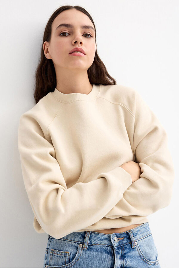 Inside Sudadera Cuello Redondo nude