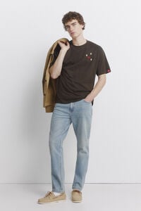 Springfield Overdyed slim fit jeans
