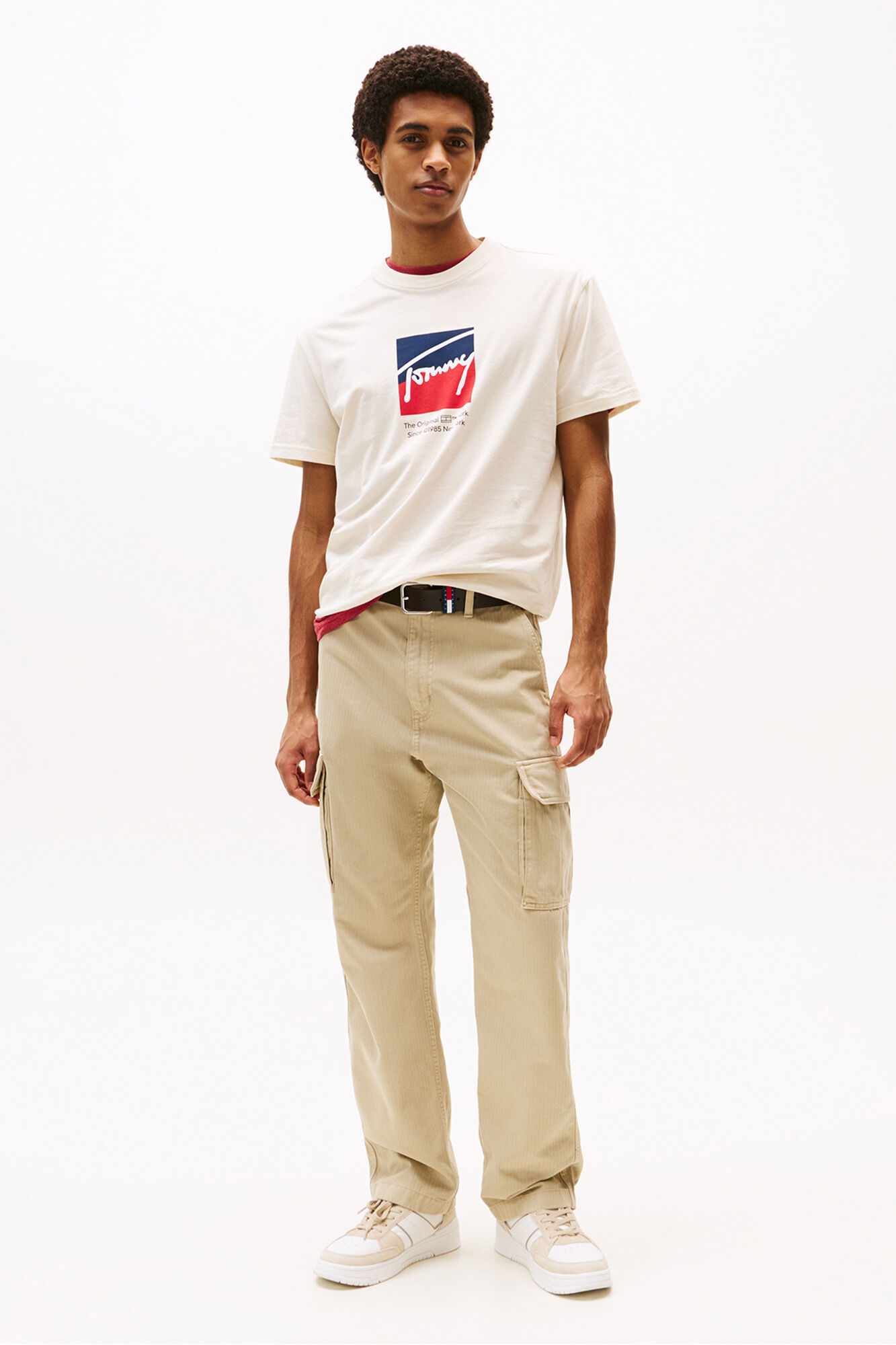 Tommy Jeans Camiseta de hombre de manga corta