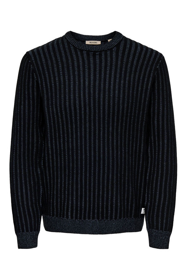 Only & Sons Jersey cuello redondo negro