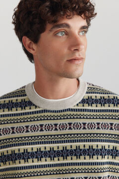 Springfield Multicoloured jacquard jumper