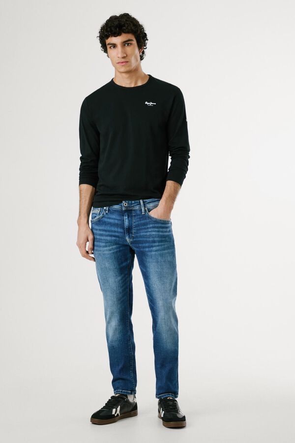 Pepe Jeans Camiseta manga larga negro