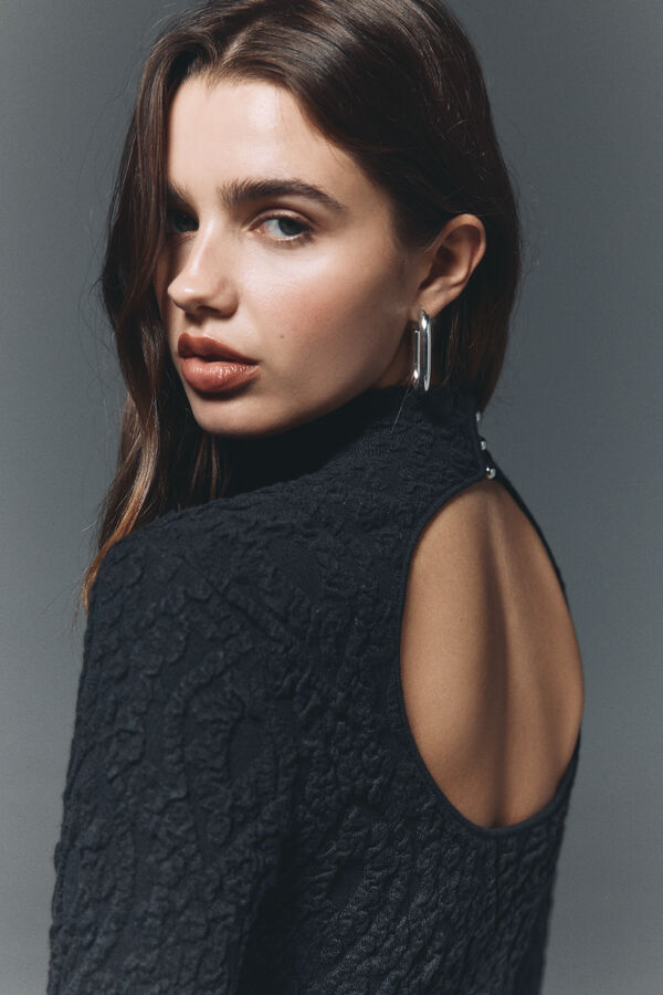 High Spirits Vestido Glossa preto