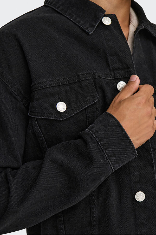 Only & Sons Denim jacket black