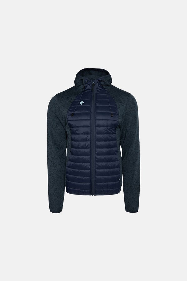 Izas Puffer fleece jacket blue