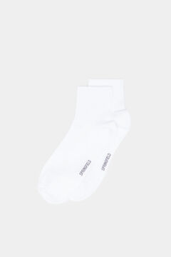 Springfield Ribbed sports ankle socks white