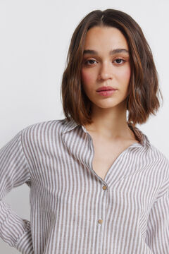 Springfield Linen V-neck shirt