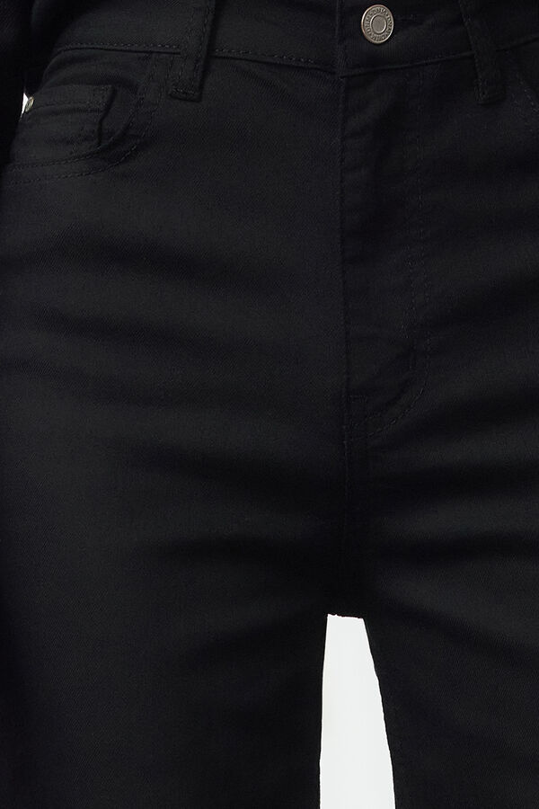 Trendyol Pantal&oacute;n vaquero campana negro