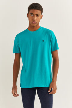 Springfield T-shirt b&aacute;sica &aacute;rvore gasolina