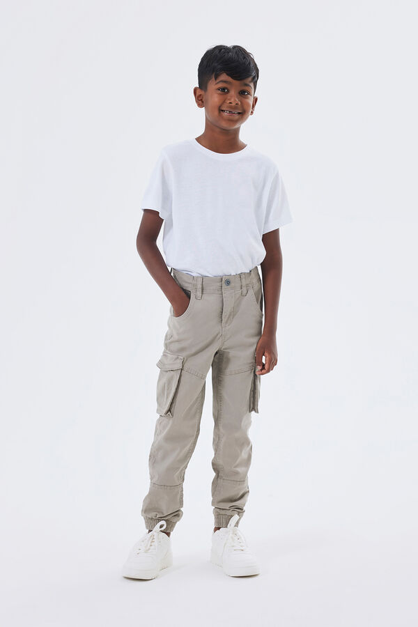 Name It Cal&ccedil;a cargo cinzento