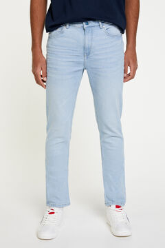 Springfield Jeans skinny lavado claro indigo blue