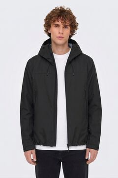 Only & Sons Technische Jacke mit Kapuze