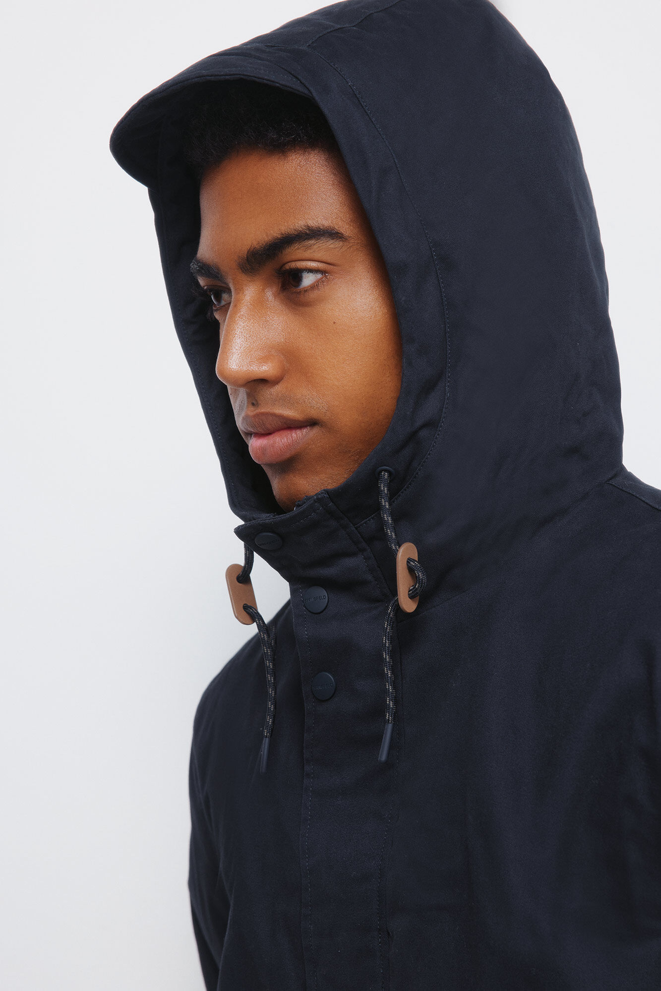 Short puffer parka