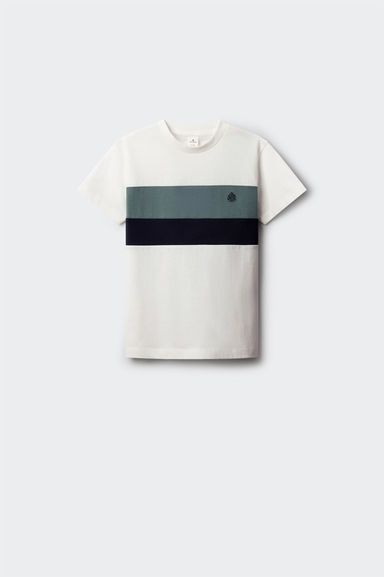 Springfield Kids Camiseta manga corta color block ni&ntilde;o