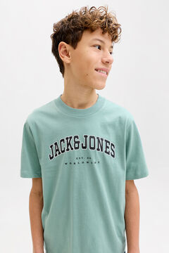 Jack & Jones Junior T-shirt relaxada logo