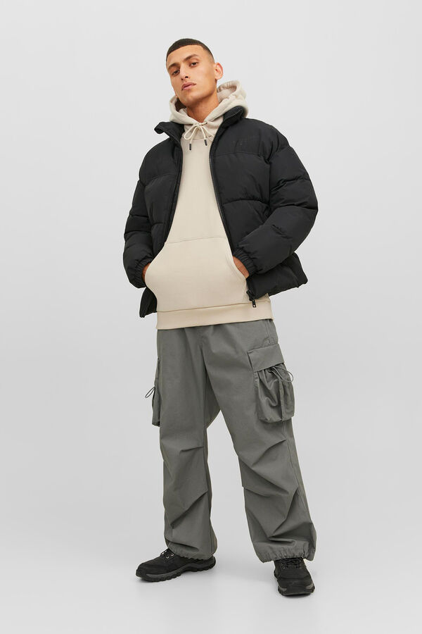 Jack & Jones Relaxed fit hood grey