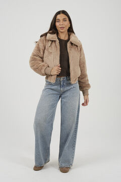 Brave Soul Casaco de pele