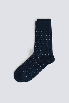 Springfield Long micro-embroidered sock
