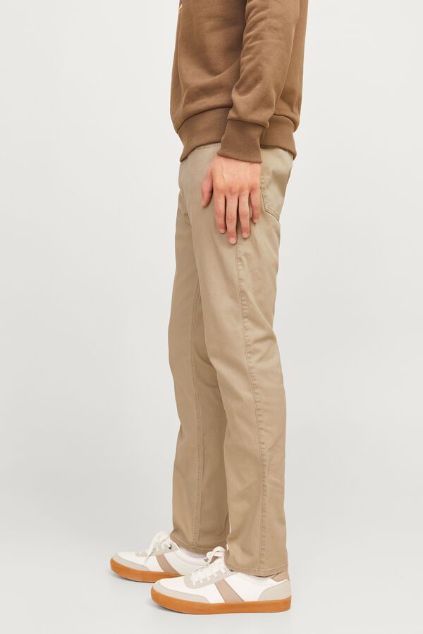 JJ REBEL Slim fit chinos grey