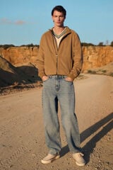 Springfield Svetlo isprane farmerke ravnog kroja Plava