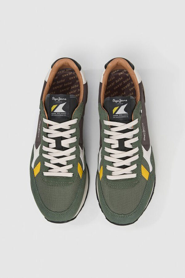 Pepe Jeans  Sapatilhas retro Caqui escuro