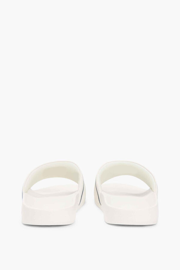 Tommy Jeans Chanclas tipo pala marfil