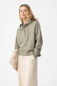 Tiffosi Sweatshirt Metalizado com Bot&otilde;es