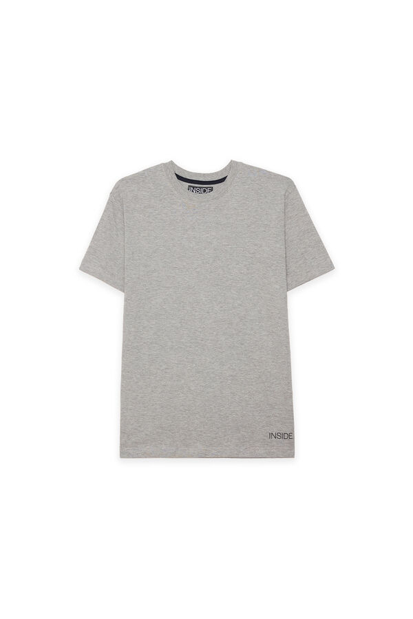 Springfield Camiseta Básica gris medio
