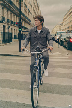 Springfield Fluid fabric overshirt
