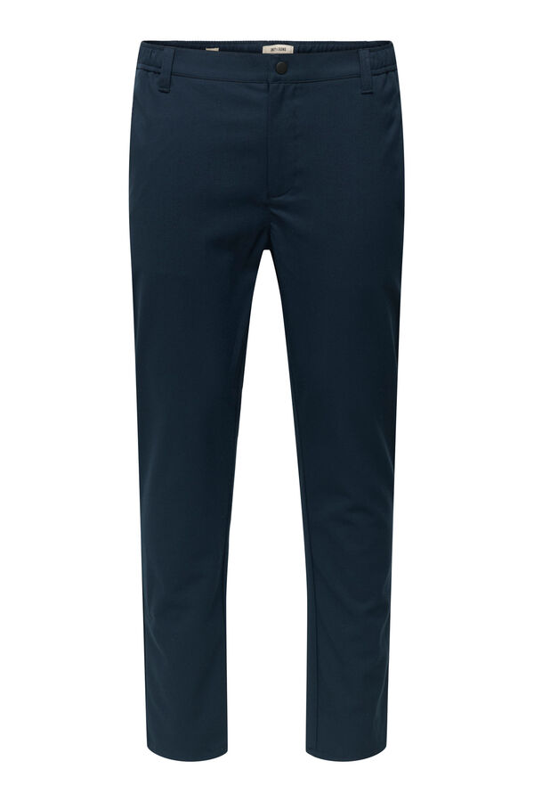 Only & Sons Regular fit long trouser blue
