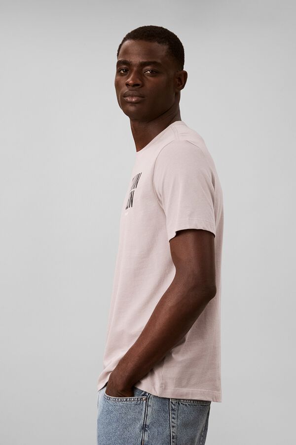 CK Jeans Camiseta de manga curta rosa