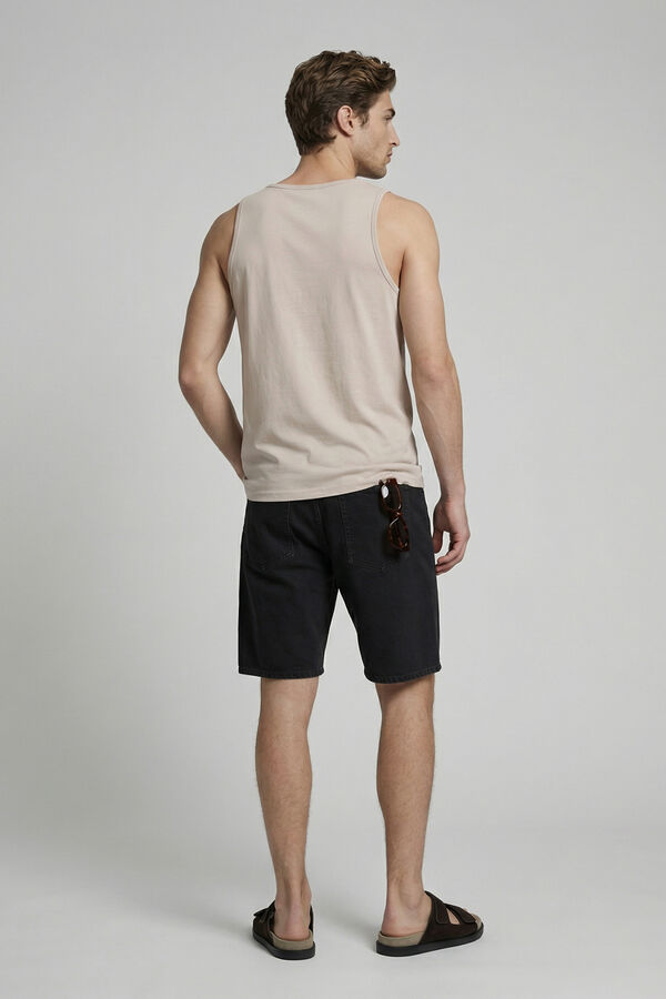 JJ REBEL Printed vest top grey