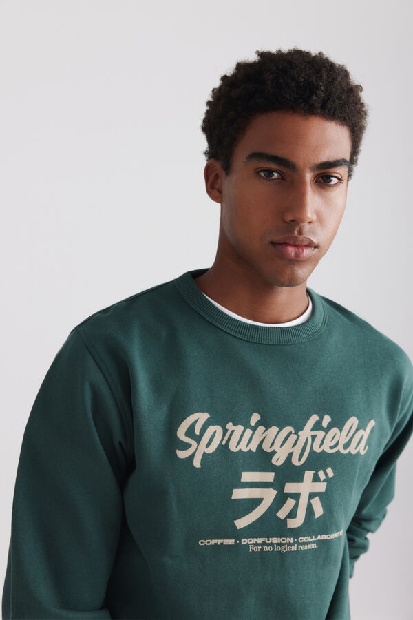 Springfield Springfield Japan sweatshirt green